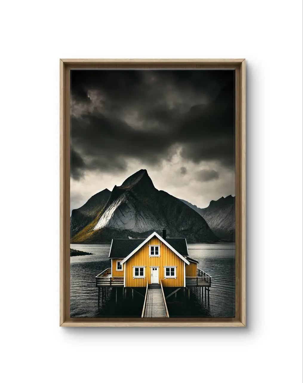 Bellucci - Yellow Haven by the Waterside — Fotografie is prima kunstprint door Bellucci