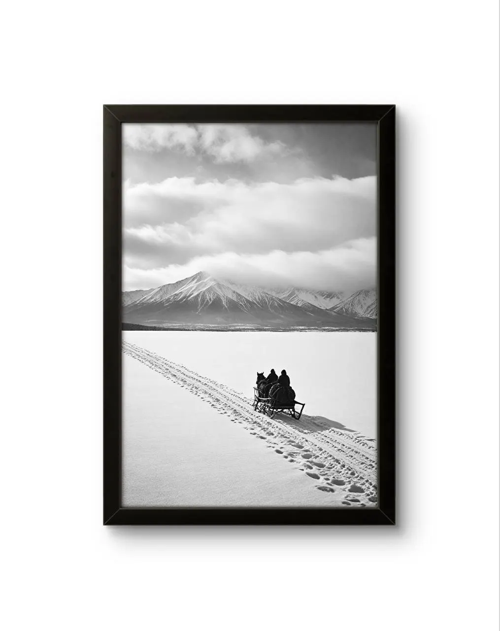 Bonaque - Journey Through the Winter Silence — Fotografie is prima kunstprint door Bonaque