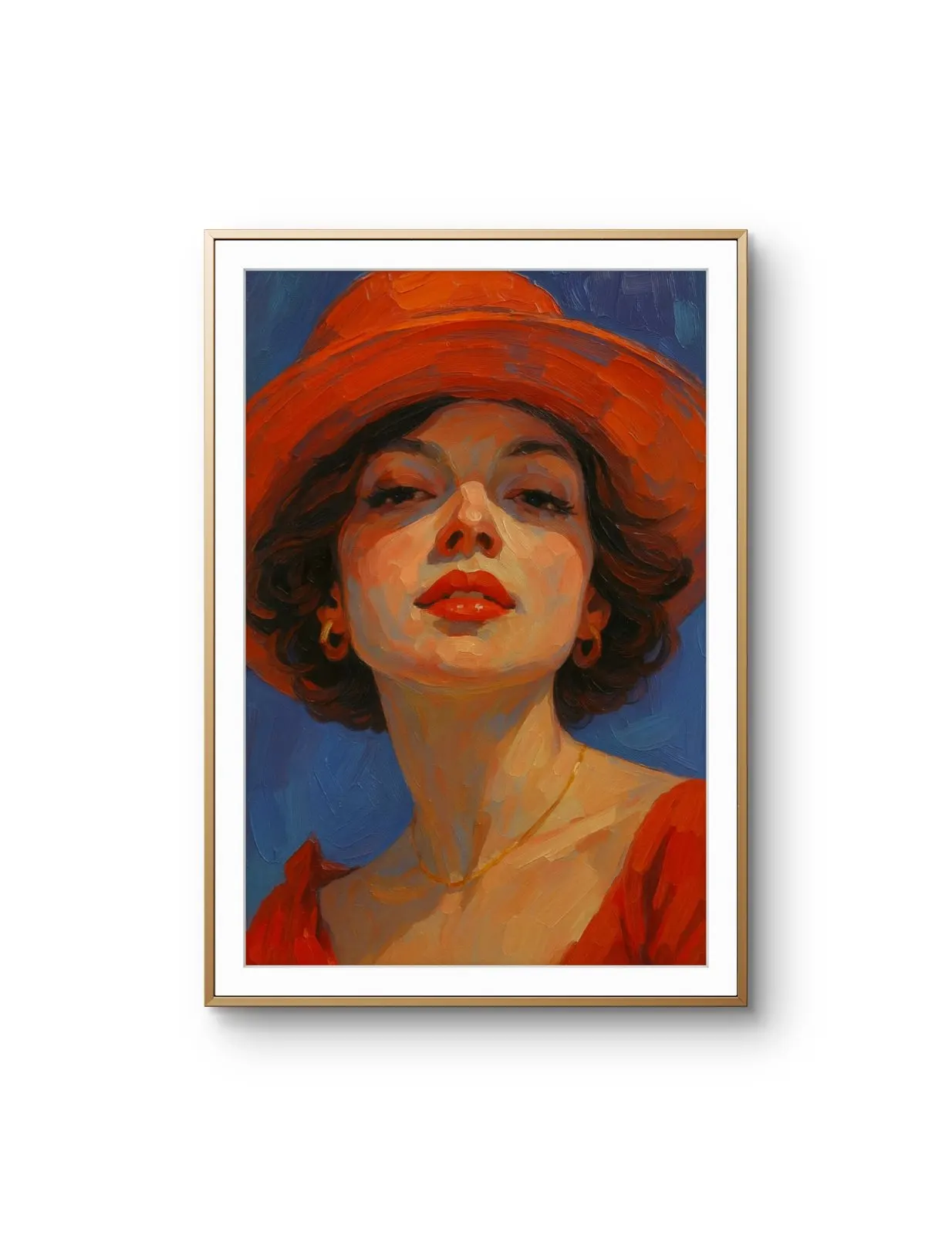 Elena Aureli - The Bold Elegance — Mixed Media prima kunstprint door Elena Aureli