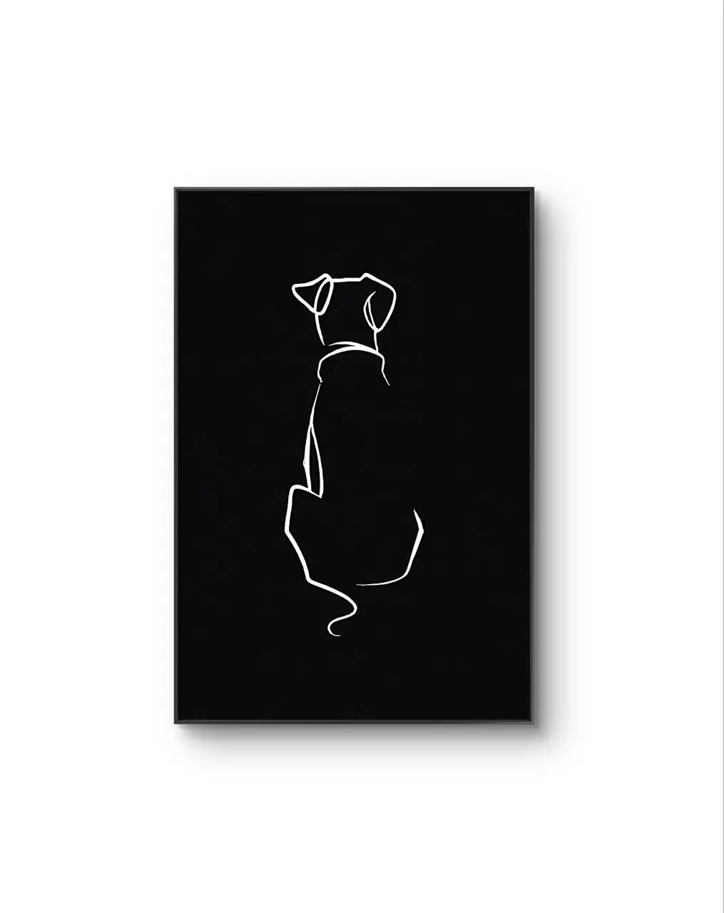 Felix – Silent Watcher — Moderne en Hedendaagse Kunst kunstprint door Felix