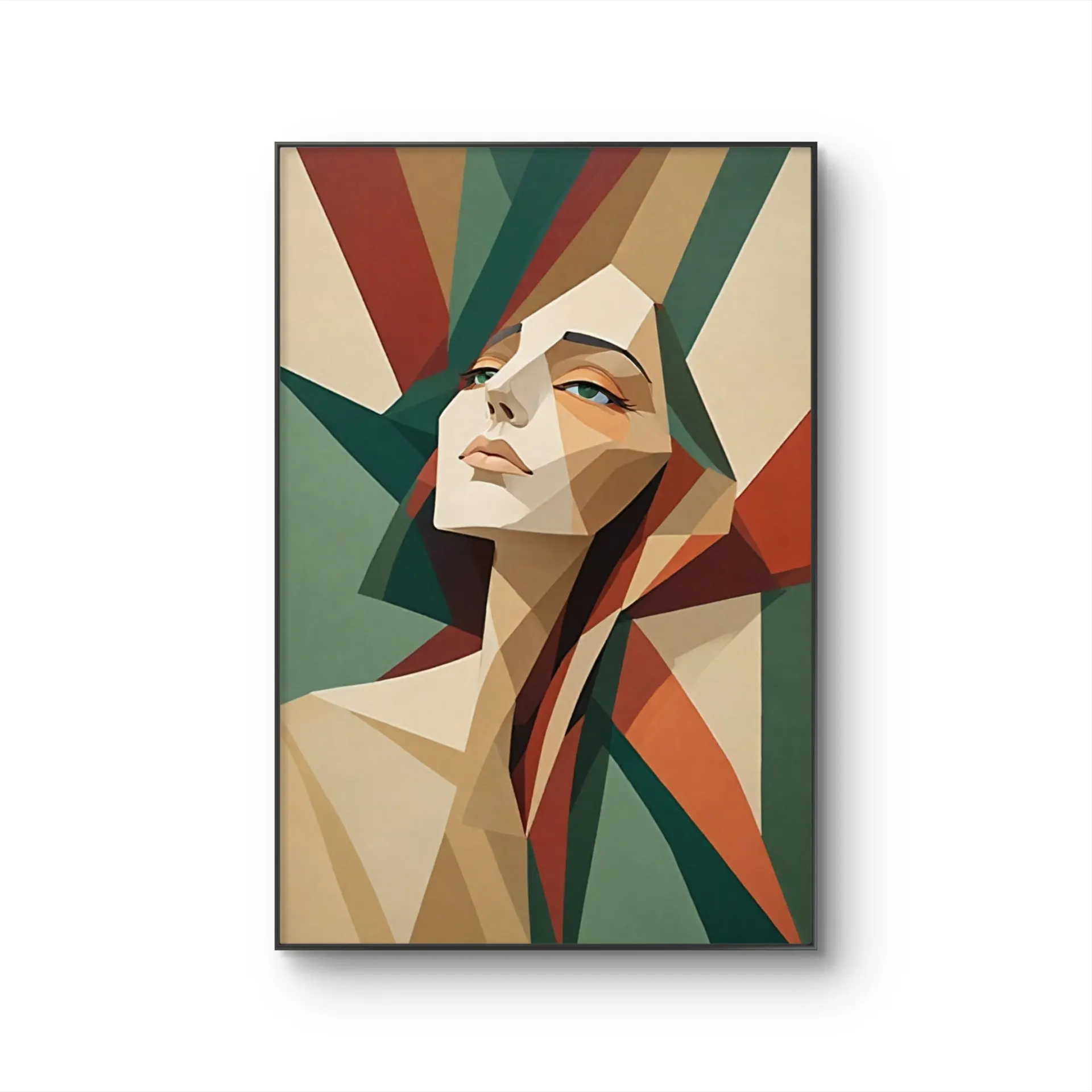 Litvin - Fractured Momentum: The Art of Chaos — Mixed Media prima kunstprint door Litvin