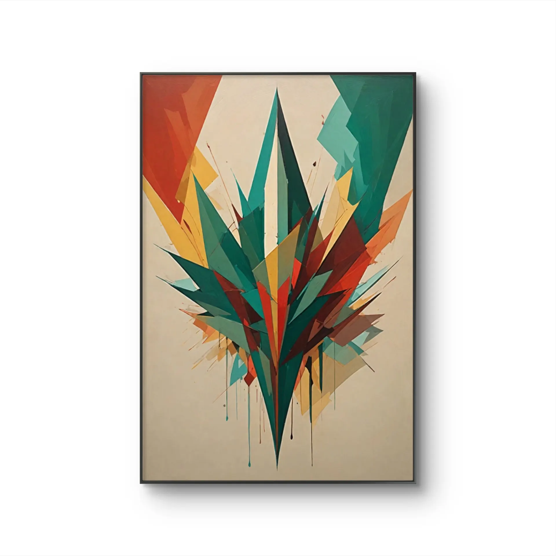 Litvin - Explosive Growth — Mixed Media prima kunstprint door Litvin