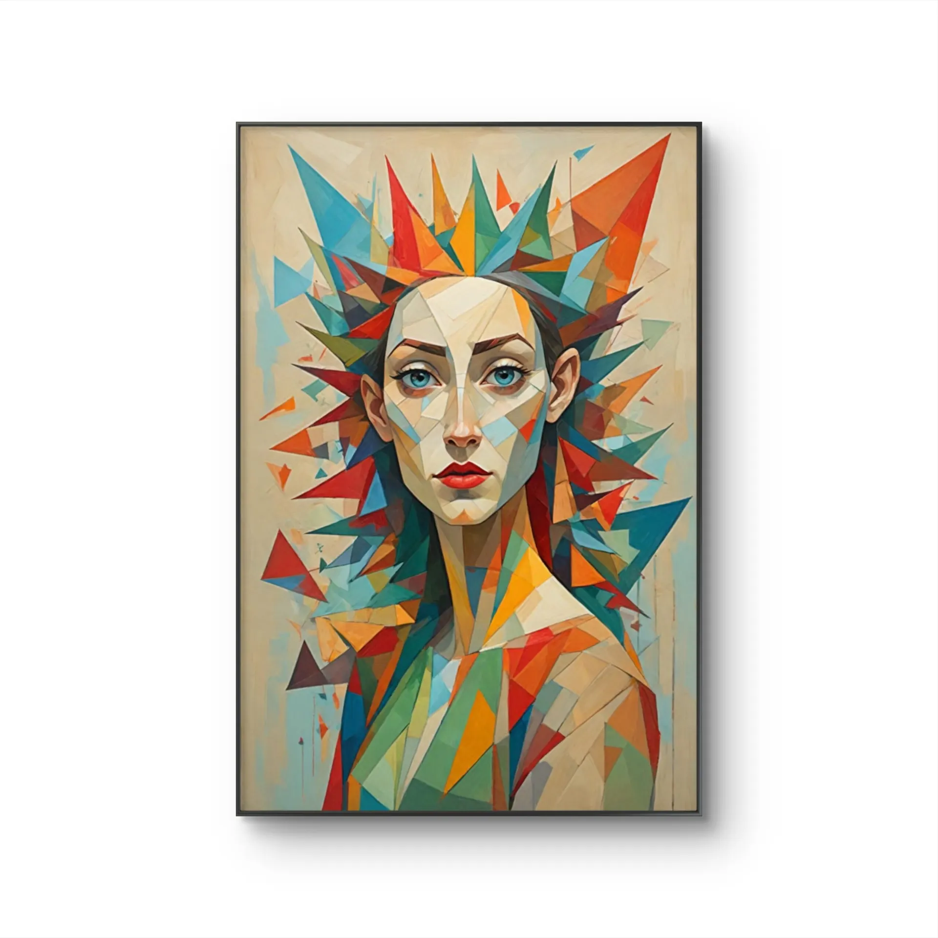 Litvin - Prismatic Gaze — Mixed Media prima kunstprint door Litvin