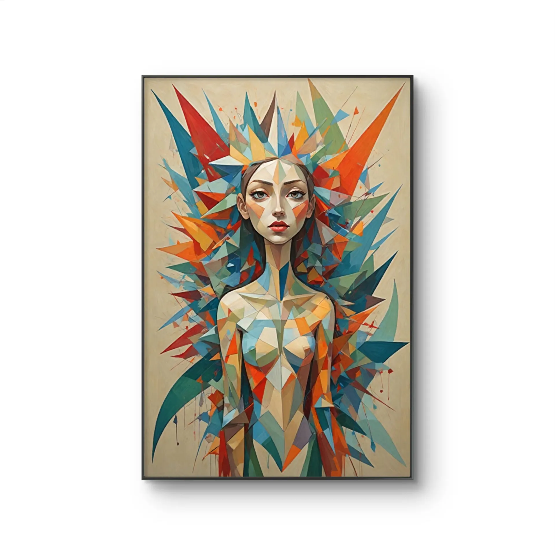 Litvin - Shattered Radiance — Mixed Media prima kunstprint door Litvin