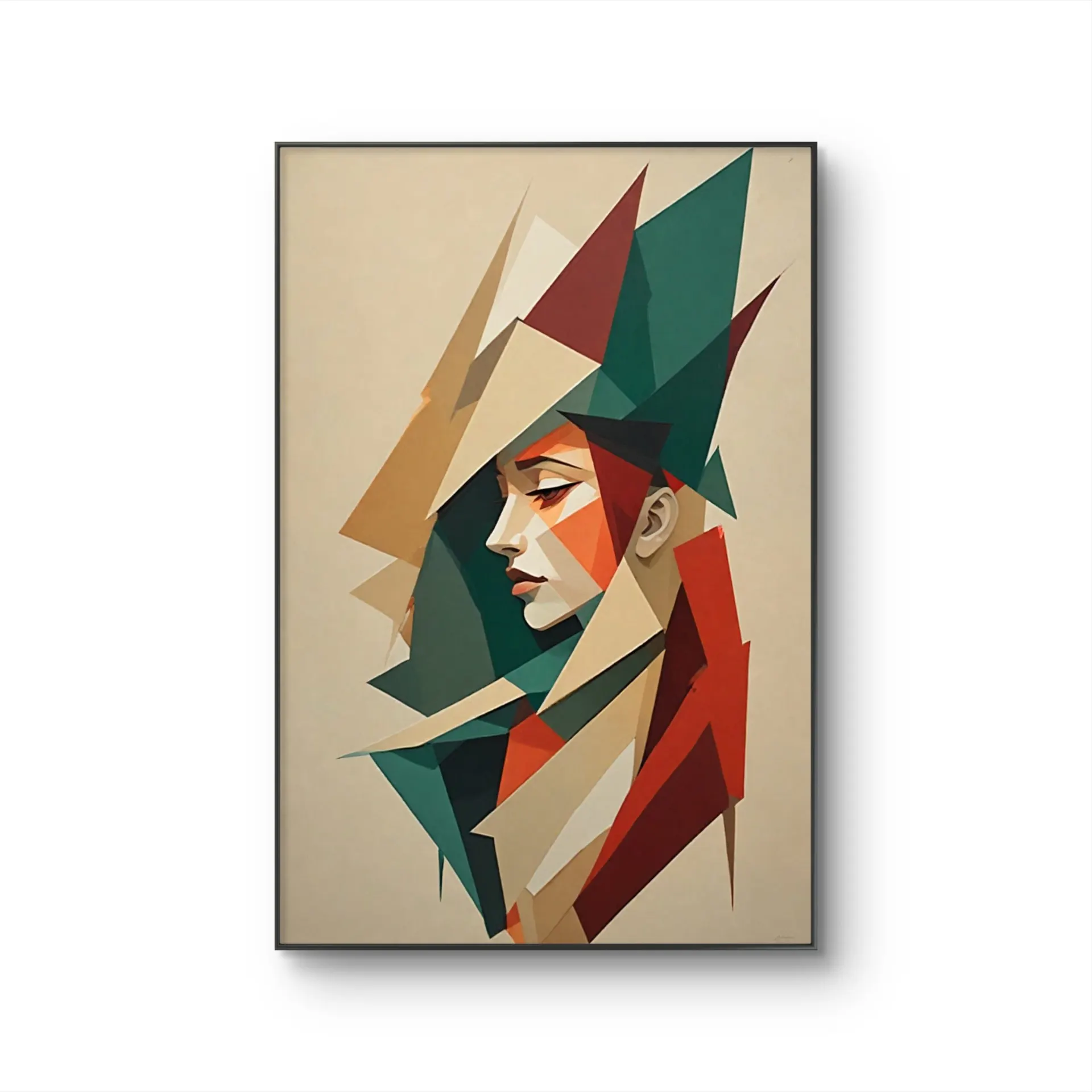 Litvin - Shattered Serenity — Mixed Media prima kunstprint door Litvin