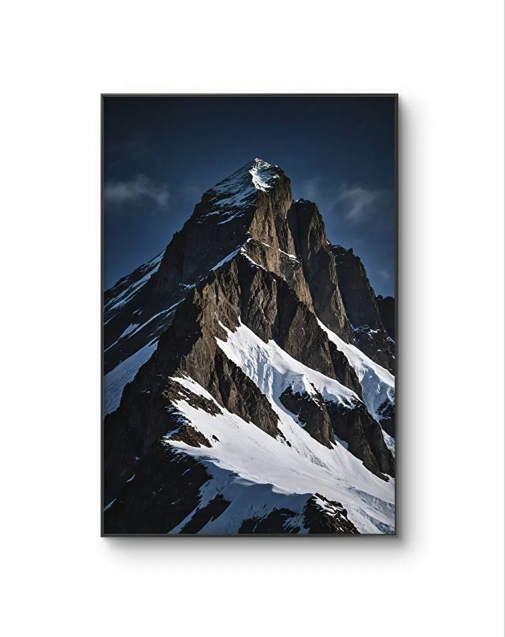 LumièreVue -  The Sentinel of Ice and Rock — Fotografie is prima kunstprint door LumièreVue