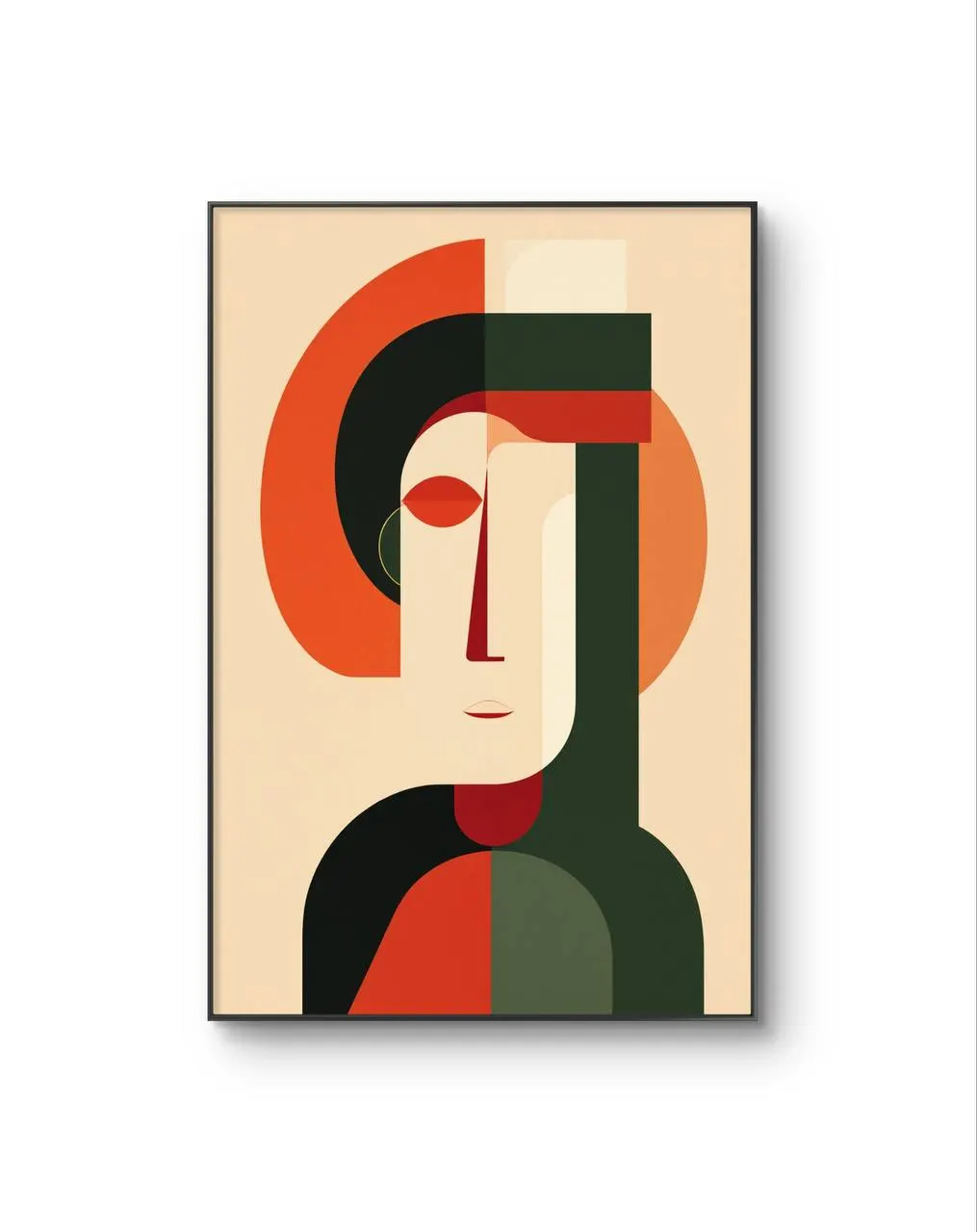 Metashape – Abstract Harmony — Moderne en Hedendaagse Kunst kunstprint door Metashape