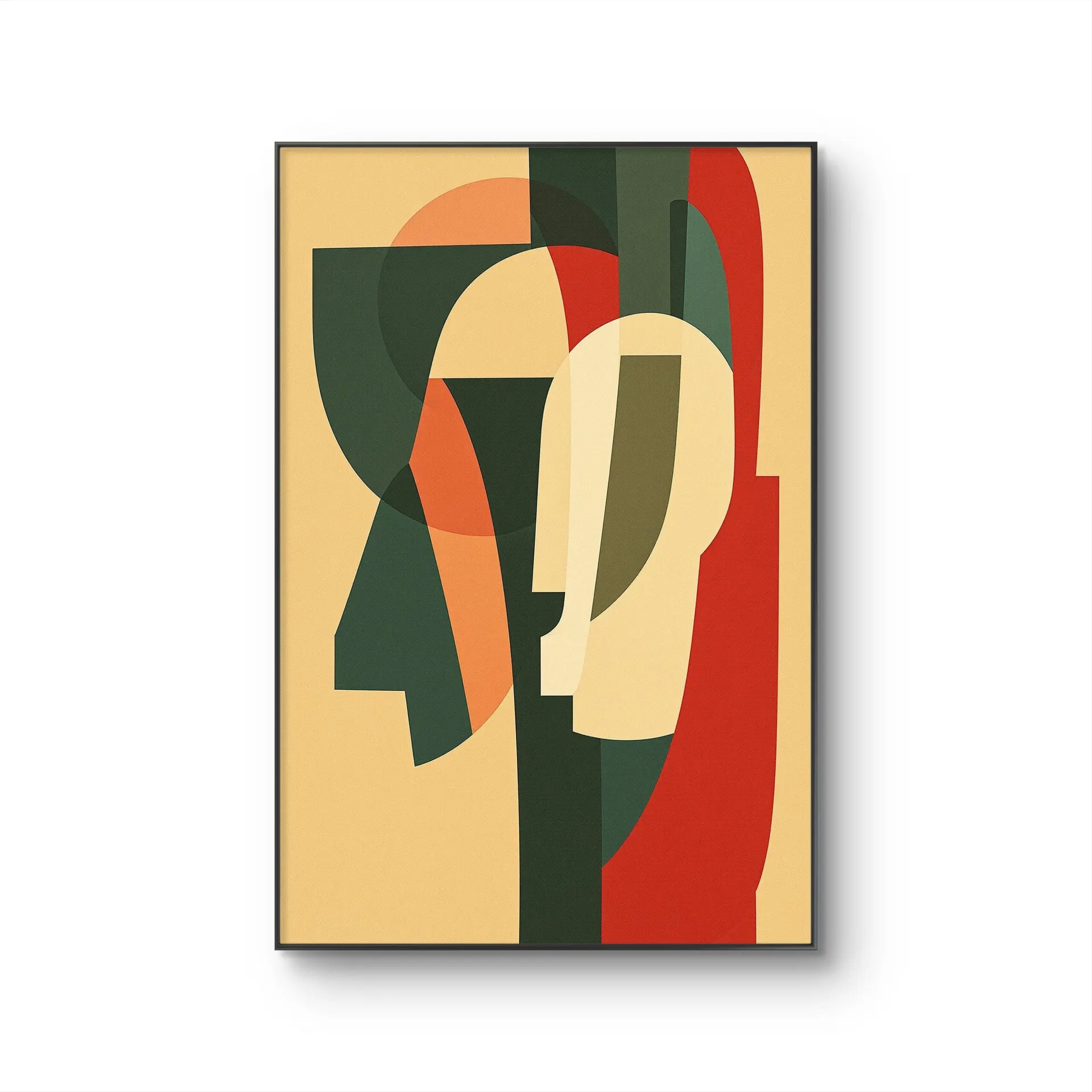 Metashape – Dual Perspectives — Moderne en Hedendaagse Kunst kunstprint door Metashape