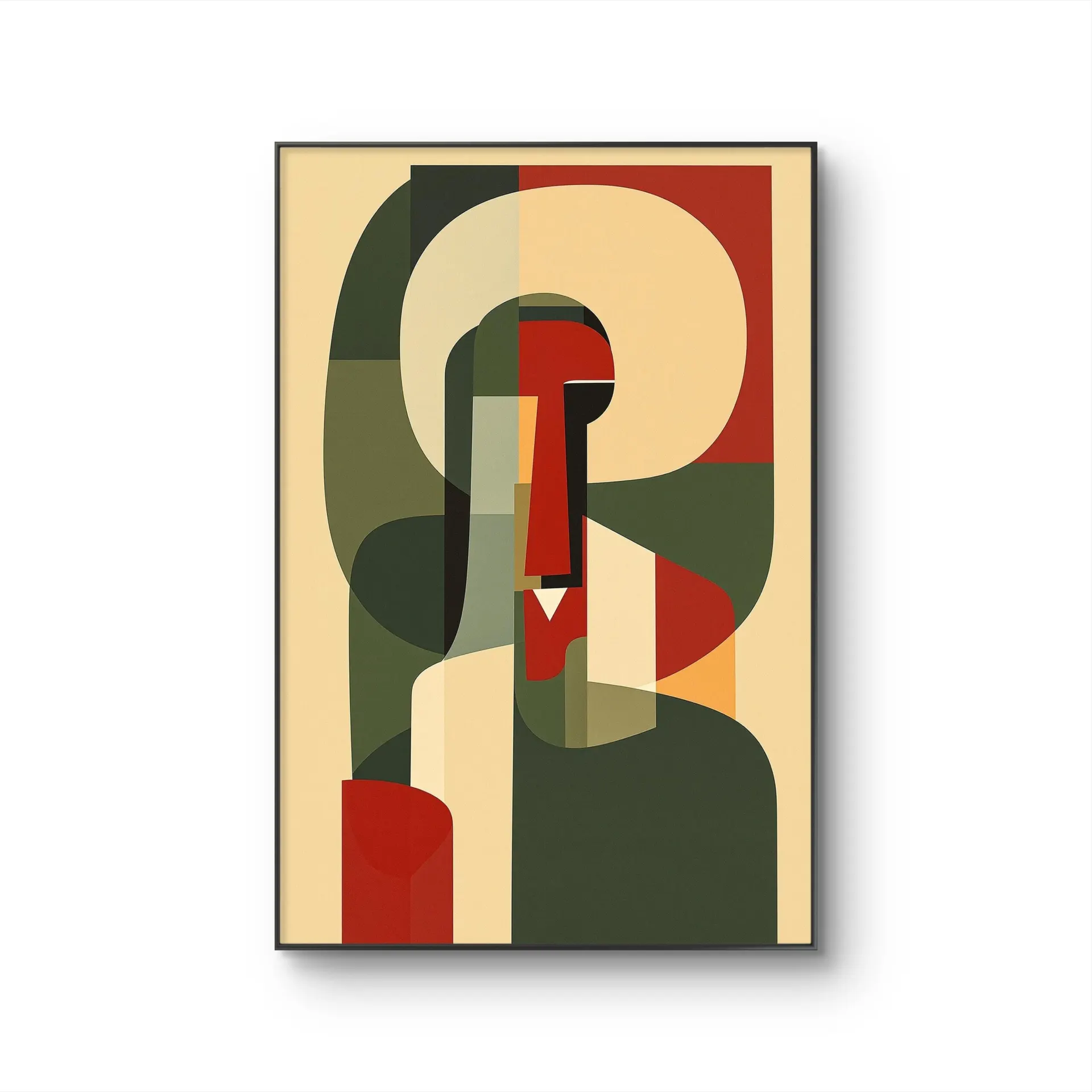 Metashape – Fragmented Reflections — Moderne en Hedendaagse Kunst kunstprint door Metashape