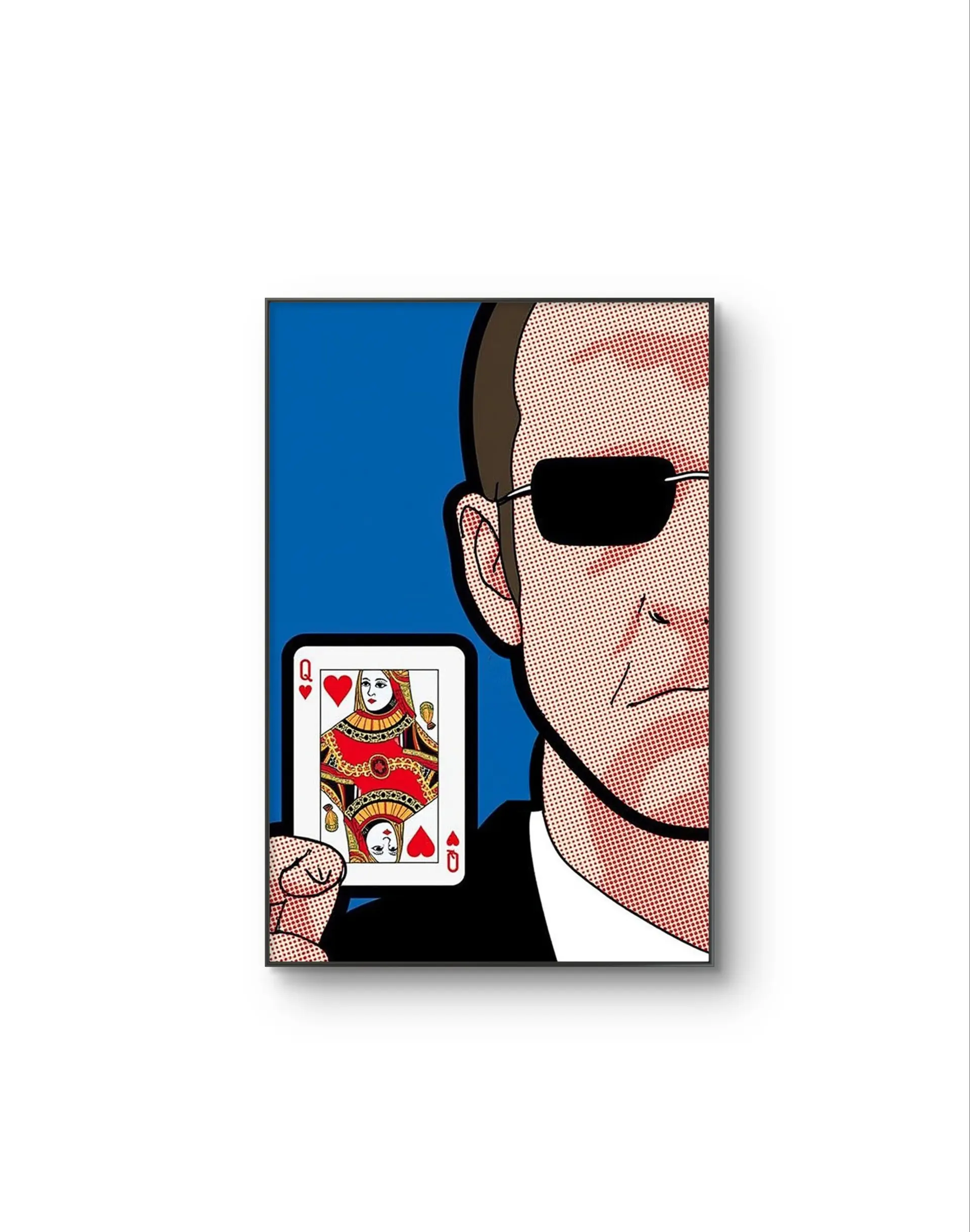 Vizcarra - The Queen's Gambit — Mixed Media prima kunstprint door Vizcarra